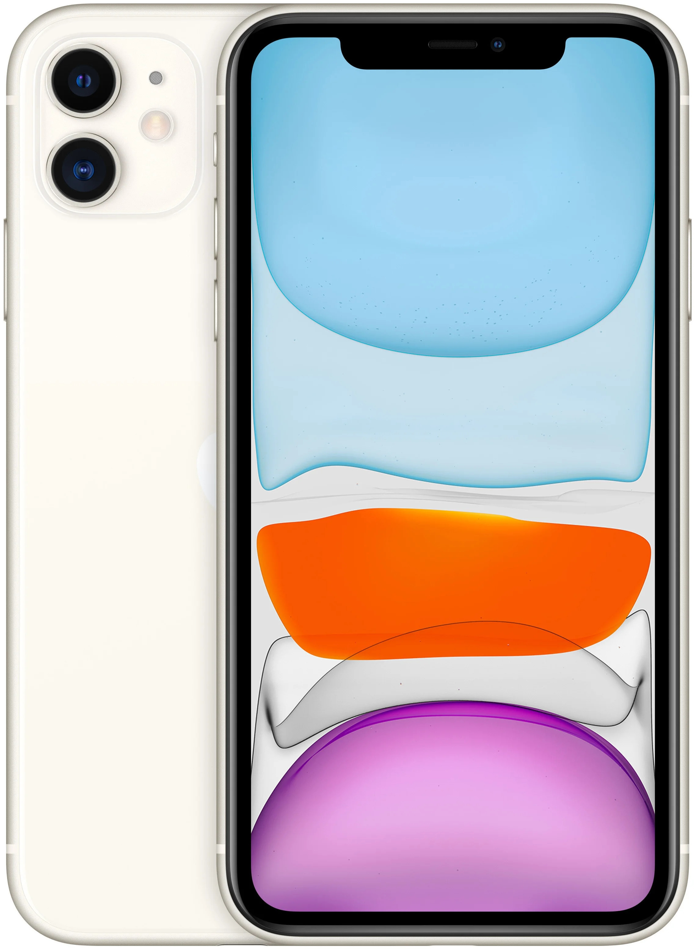 картинка Apple iPhone 11 128 ГБ белый, Slimbox от магазина Симпатия