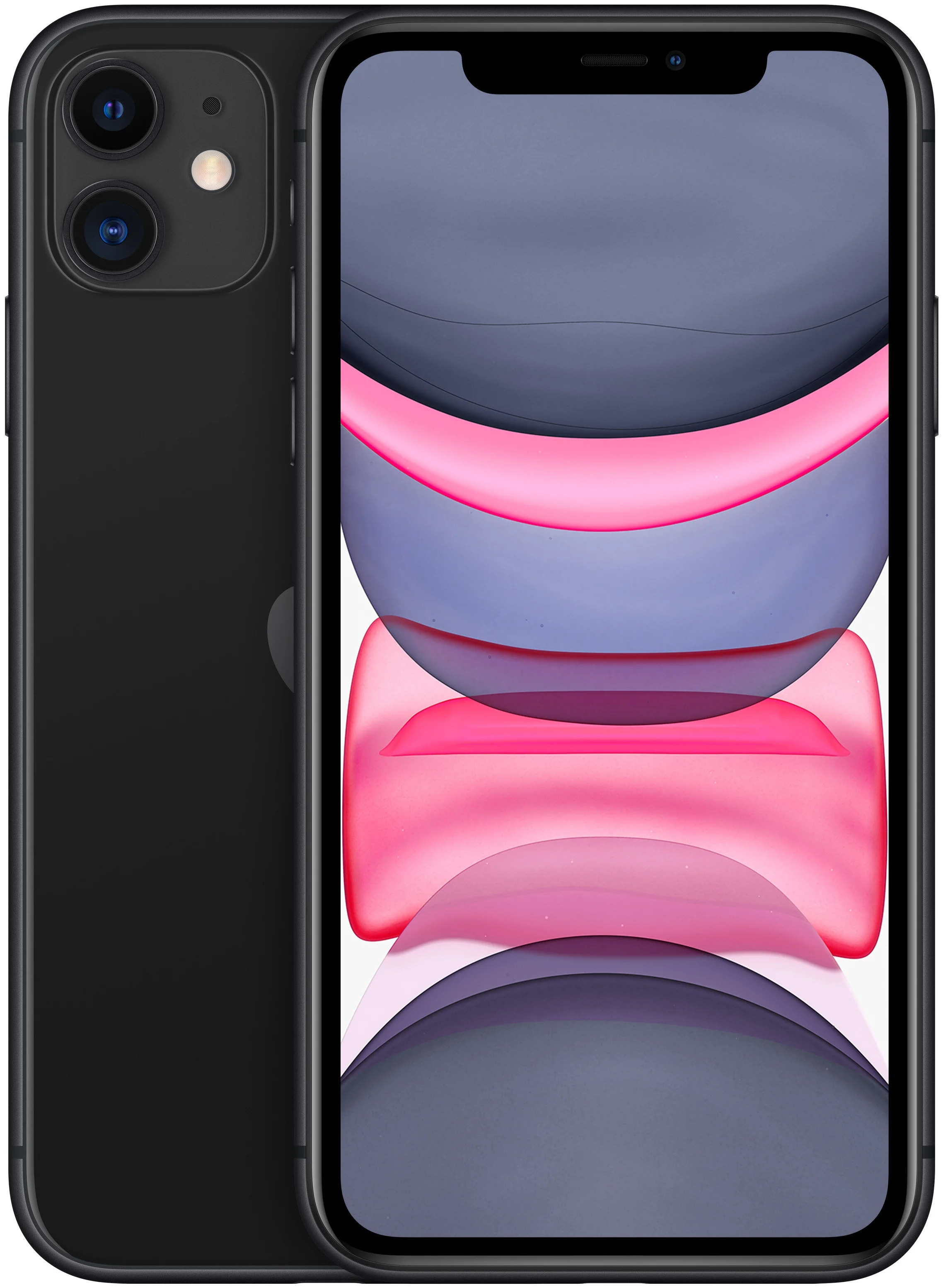 картинка Apple iPhone 11 128 ГБ черный, Slimbox от магазина Симпатия