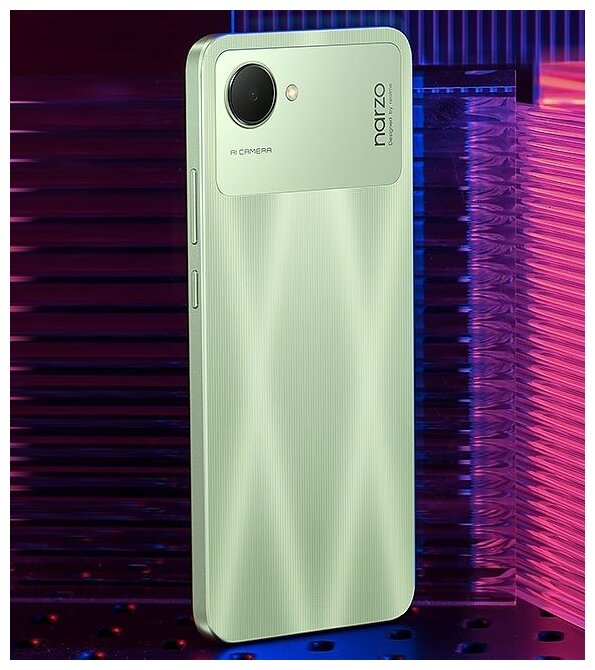 картинка realme Narzo 50i Prime 4/64 ГБ RU, Dual nano SIM, зелeный от магазина Симпатия