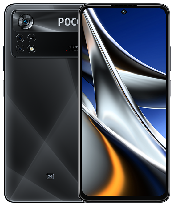 картинка Xiaomi Poco X4 Pro 5G 6/128Gb laser black от магазина Симпатия